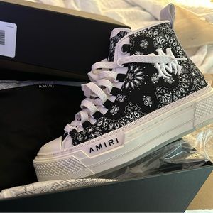 Amiri bandanna shoe